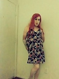 Serge Lu-sin, the mature transgender woman, in a captivating collection of images