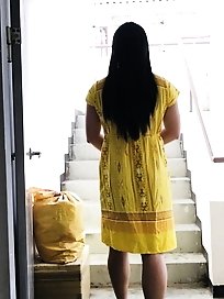 Dress Yellow Teen ladyboy
